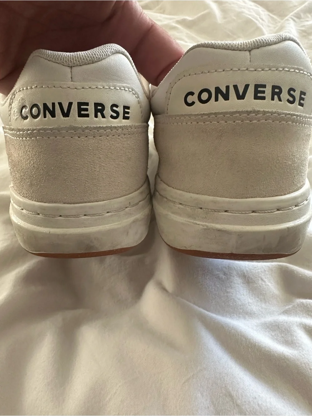 Converse Blaze Men’s Cream Low-Top Sneakers with Black Star